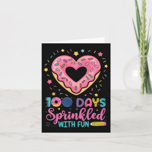 Carte 100 Jours Saupoudrés De Cupcake Fun 100E Jour De S