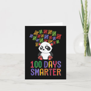 Carte 100 Jours Smarter 100e Jour de la tenue scolaire P