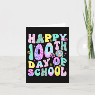 Carte 100 Jours Smarter Happy 100ème Jour De L'École Tie