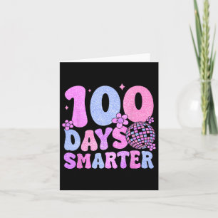 Carte 100 Jours Smarter Retro Disco 100 Jours D'École Te