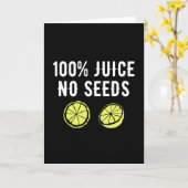 Carte 100% Jus sur graines (Fleur jaune)