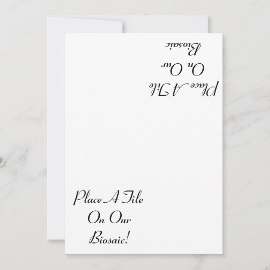 Carte 100 % Recyclé (Devant)