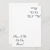 Carte 100 % Recyclé (Devant / Derrière)