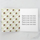 Carte 100e anniversaire cadeaux de fête. Ce qui se passe (Intérieur)