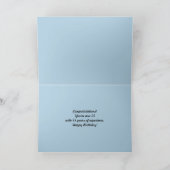 Carte 100e anniversaire Crazy Kitten (Intérieur)