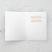 Carte 100e anniversaire en jours, semaines, minutes avec (Intérieur)