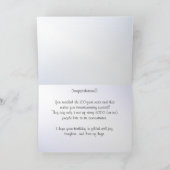 Carte 100e jour de Birthday Number (Intérieur)