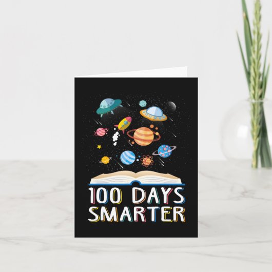 Carte 100e Jour De L'École 100 Jours Livres Smarter Espa (Devant)