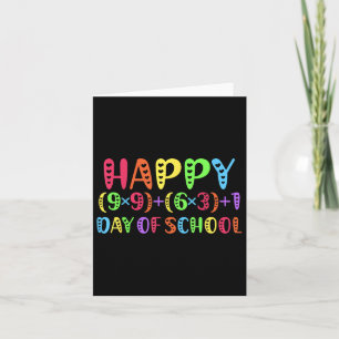 Carte 100e Jours De Mathématiques École Enseignant Rainb