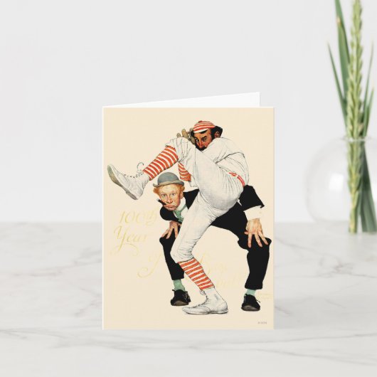 Carte 100th Anniversaire de base-ball (Devant)