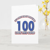 Carte 100th conceptions d'anniversaire (Fleur jaune)