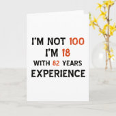 Carte 100th conceptions fraîches d'anniversaire (Fleur jaune)