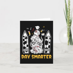 Carte 101 Jours D'École Chien Dalmatien 100 Jours De Gen