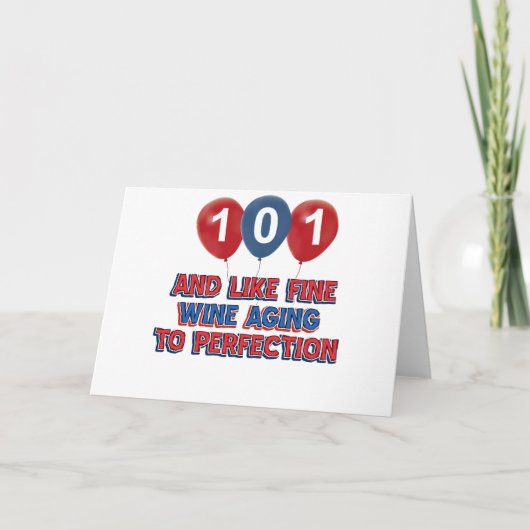 Carte 101st conceptions an d'anniversaire (Devant)