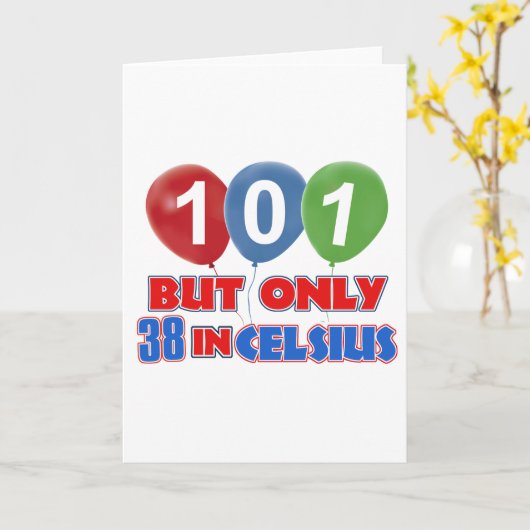 Carte 101st conceptions an d'anniversaire (Fleur jaune)