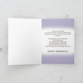 Carte 103rd Anniversaire, religieux, fleur de crocus (Intérieur)