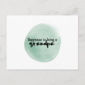 Carte 10,8 cm x 14,2 cm - Happiness Is Being A Gra (Devant)