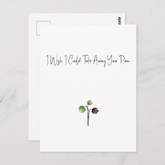 Carte (10,8 cm x 14,2 cm) - Pain (Devant / Derrière)