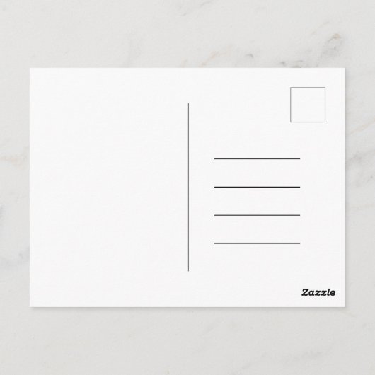 Carte (10,8 x 14,2 cm) - Christmas Pattern (Dos)