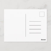 Carte (10,8 x 14,2 cm) - Scène de Noël (Dos)