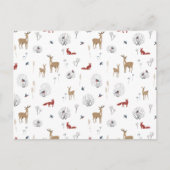 Carte (10,8 x 14,2 cm) - Winter Pattern (Devant)