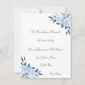 Carte (10,8 x 14 cm) - Save The Date (Dos)