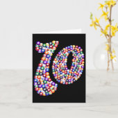 Carte 10 Composé D'Un Billard (Fleur jaune)