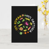 Carte 10 Homme 90 Bactéries Microbiologie (Fleur jaune)