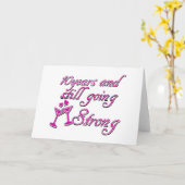 Carte 10e anniversaire du mariage (Fleur jaune)