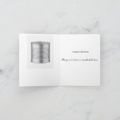 Carte 10e anniversaire du Mariage, anniversaire de Tin (Intérieur)