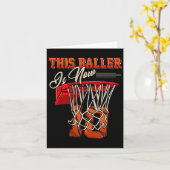 Carte 10e anniversaire pour garçon Bysketbyll 10 ans enf (Fleur jaune)