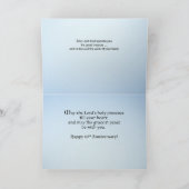 Carte 10e Ordination Anniversaire Prêtre, Croix Ornate (Intérieur)