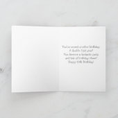 Carte 10ème thème d'ours de nounours de joyeux (Intérieur)