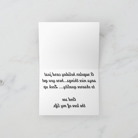 Carte 111 Mirror - Vous obtenez d'observer la qual (Intérieur)