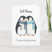 Carte 11 Years still mates aath anniversary (Devant)