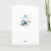 Carte 11e anniversaire Photo Collage Fleur Jaune Turquoi (Dos)