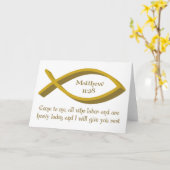 Carte 11h28 de Matthew (Fleur jaune)