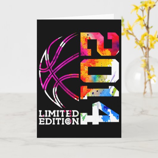 Carte 11th Birthday Sketll Limited Edition 2014 1 (Fleur jaune)