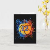 Carte 12 Ans 12e Anniversaire Bysketbyll Cadeau Pour Gar (Fleur jaune)