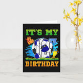 Carte 12 Ans Garçon C'Est Mon 12ème Anniversaire Thème D (Fleur jaune)