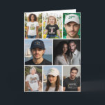 Carte 12 Collage de photos personnalisé sur mesure<br><div class="desc">12 Cartes de vœux personnalisées en collage de photos par Ricaso - idéales pour un usage personnel ou professionnel,  ajoutez douze photographies à ce produit formidable et facile à personnaliser. Idéal pour toutes les occasions,  anniversaires,  commémorations,  mariage,  Noël et plus encore</div>