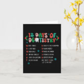 Carte 12 Jour De Dentistesse Noël Dentiste Dentaire Hygi (Fleur jaune)