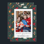 Carte 12 Jours de Noël Maison de vacances Famille Photo<br><div class="desc">Souhaitez à vos proches un Joyeux Noël avec ce 12 Jours de Noël Fête de famille Photo Design. Ce Design présente un motif des cadeaux de la chanson "12 Jours de Noël". Vous pouvez customiser plus loin en cliquant sur le bouton "PERSONNALISER". Image d'espace fournie par Pexels et n'est PAS...</div>