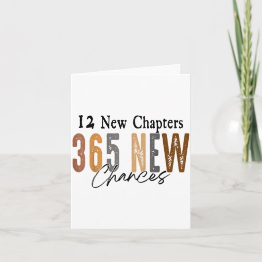 Carte 12 New Chapters 365 New Chances Family  (Devant)