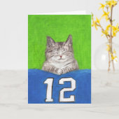 Carte 12e (Fleur jaune)