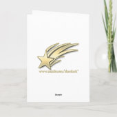 Carte 12e anniversaire Ange rose (Dos)