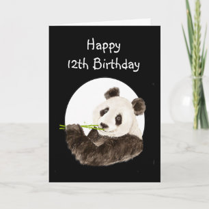 Carte 12e anniversaire Beary Special Boy avec mignonne P