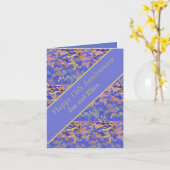 Carte 12e anniversaire du Mariage, Anniversaire de la so (Fleur jaune)