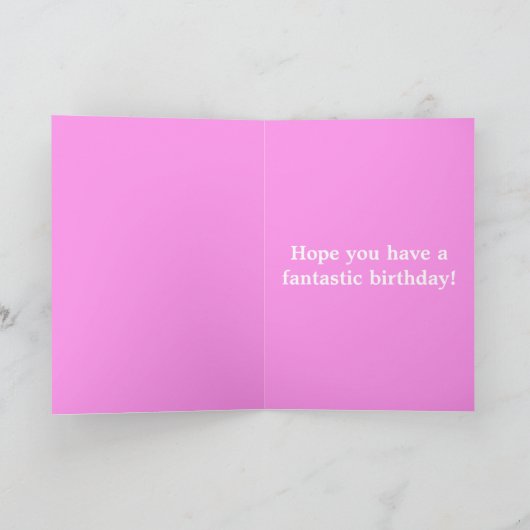 Carte 12e Birthday (Intérieur)