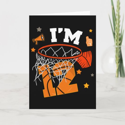 Carte 12th Birthday Sketll Boy Twelve Years 12 Yr Old Bd (Devant)